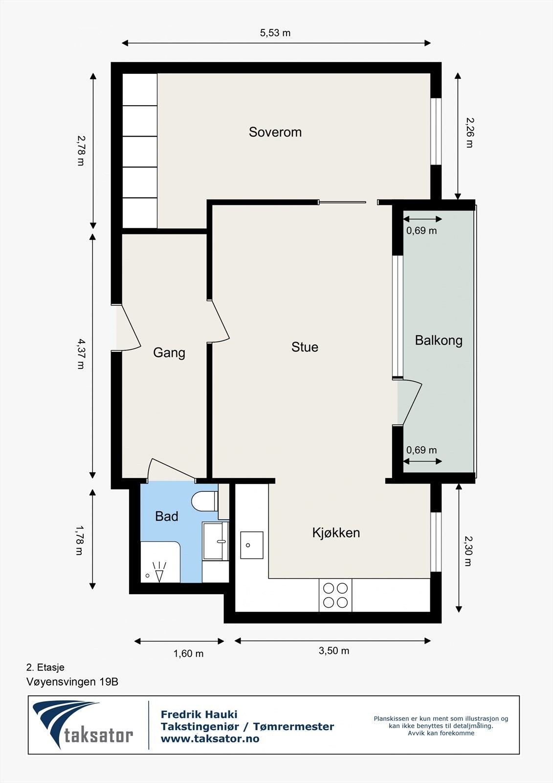 Planløsning. Galleribilde