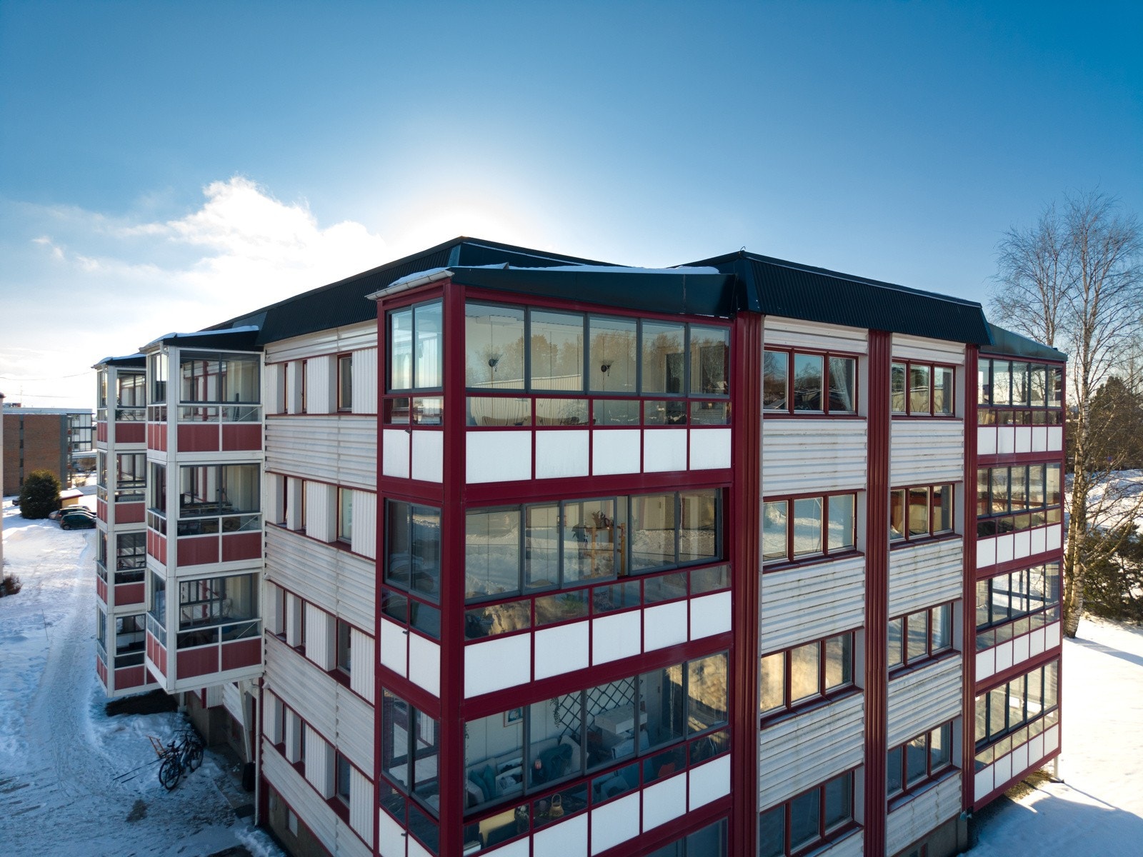 Dronefoto Galleribilde
