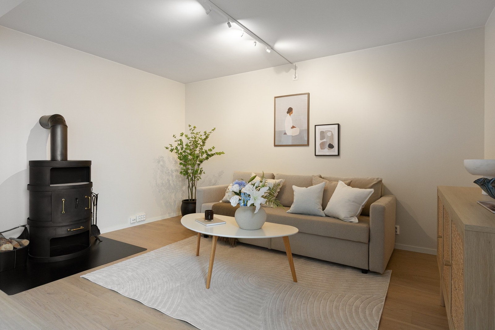 Peisovn gir ekstra hygge og varme på kjølige dager. Galleribilde