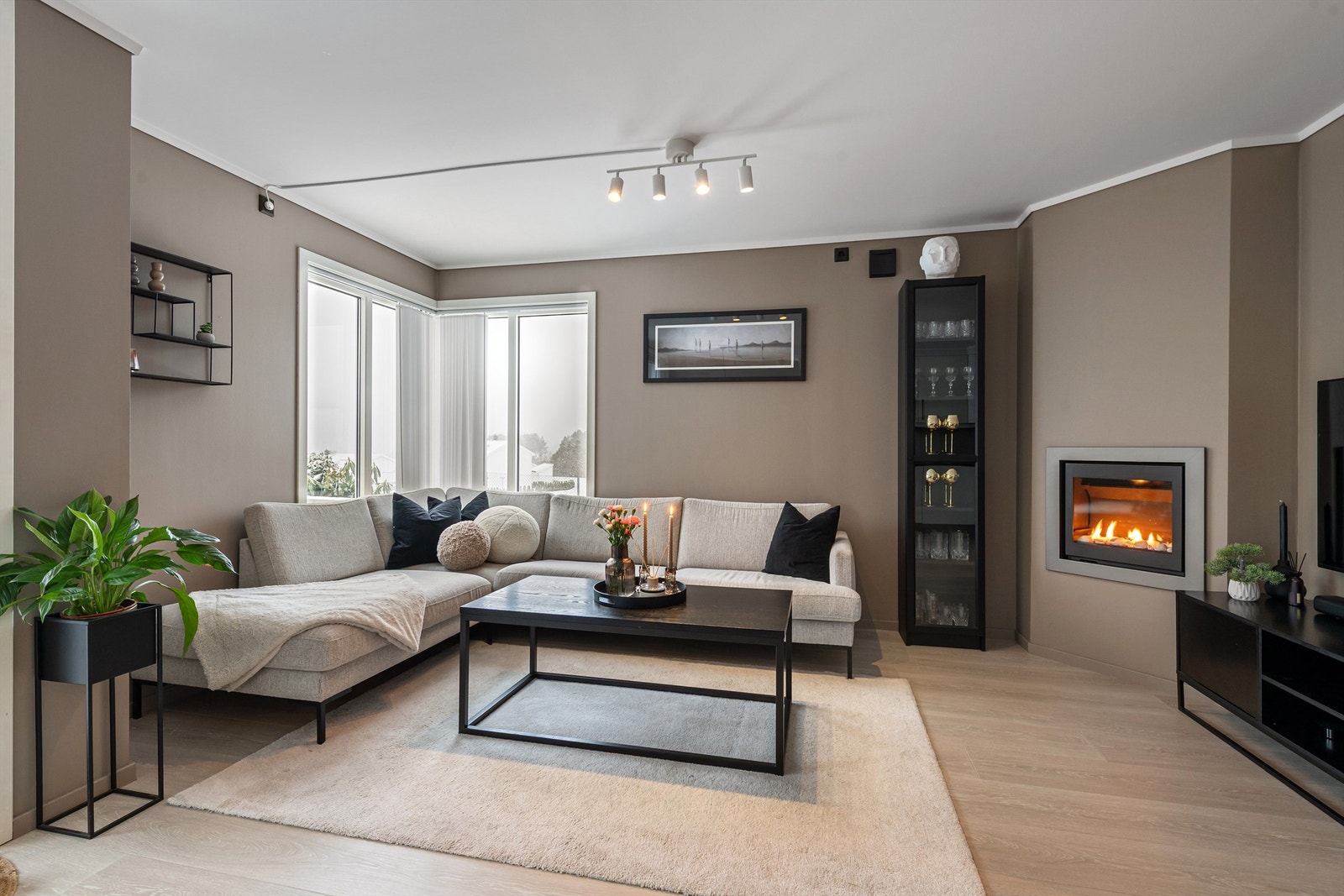 Gasspeisen er tilknyttet et sentralt gassanlegg for sameiet. Galleribilde