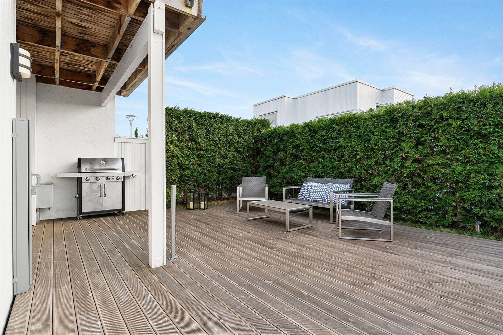 Romslig terrassen bygd nytt fra 2021. Galleribilde