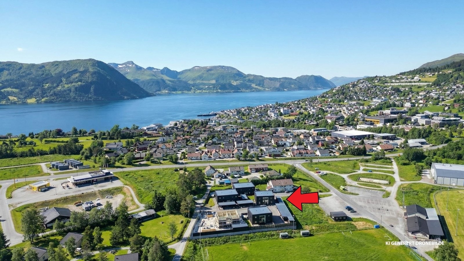 Nærområde mot sentrum Galleribilde