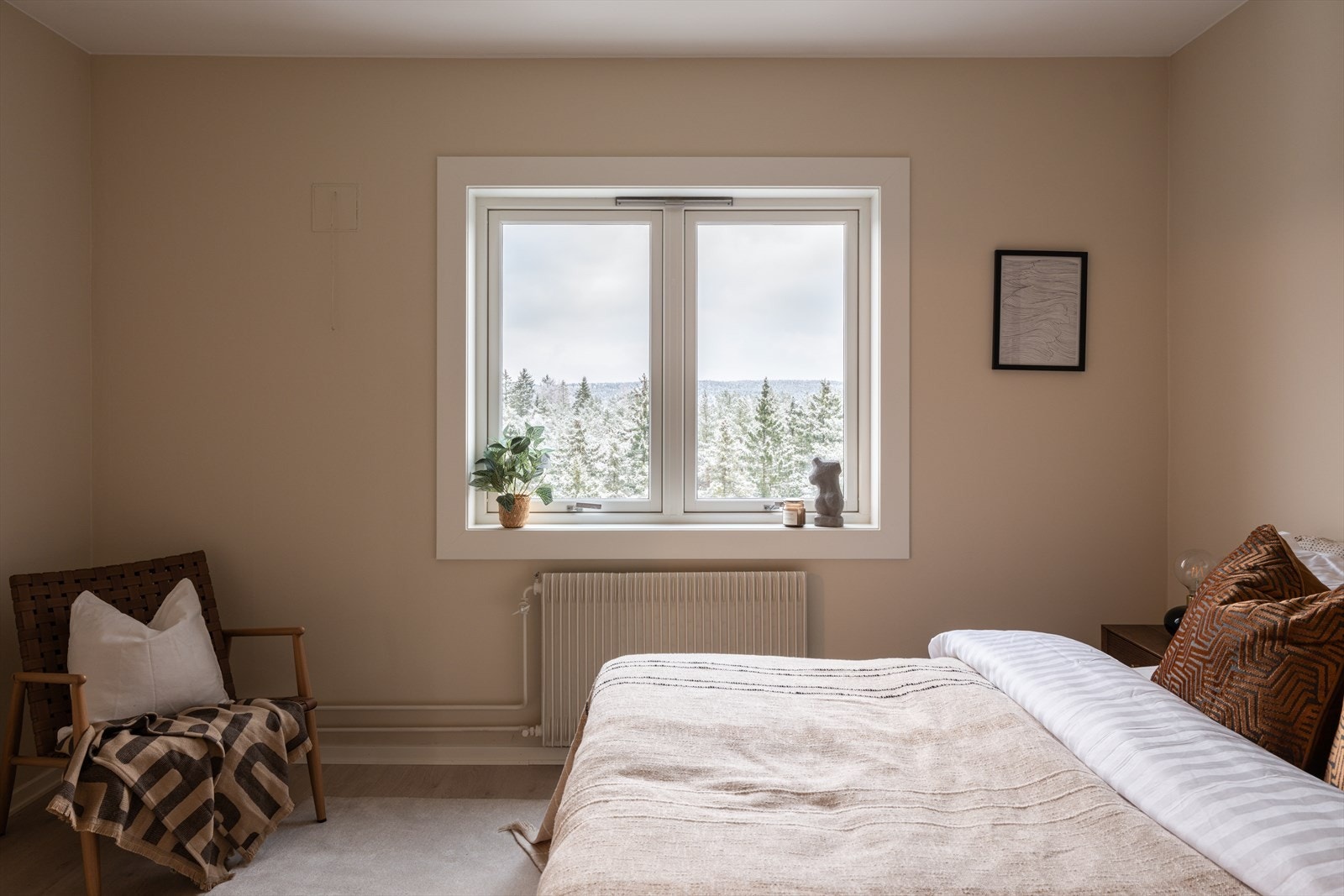 Vinduet gir godt med lys og en fin utsikt. Galleribilde