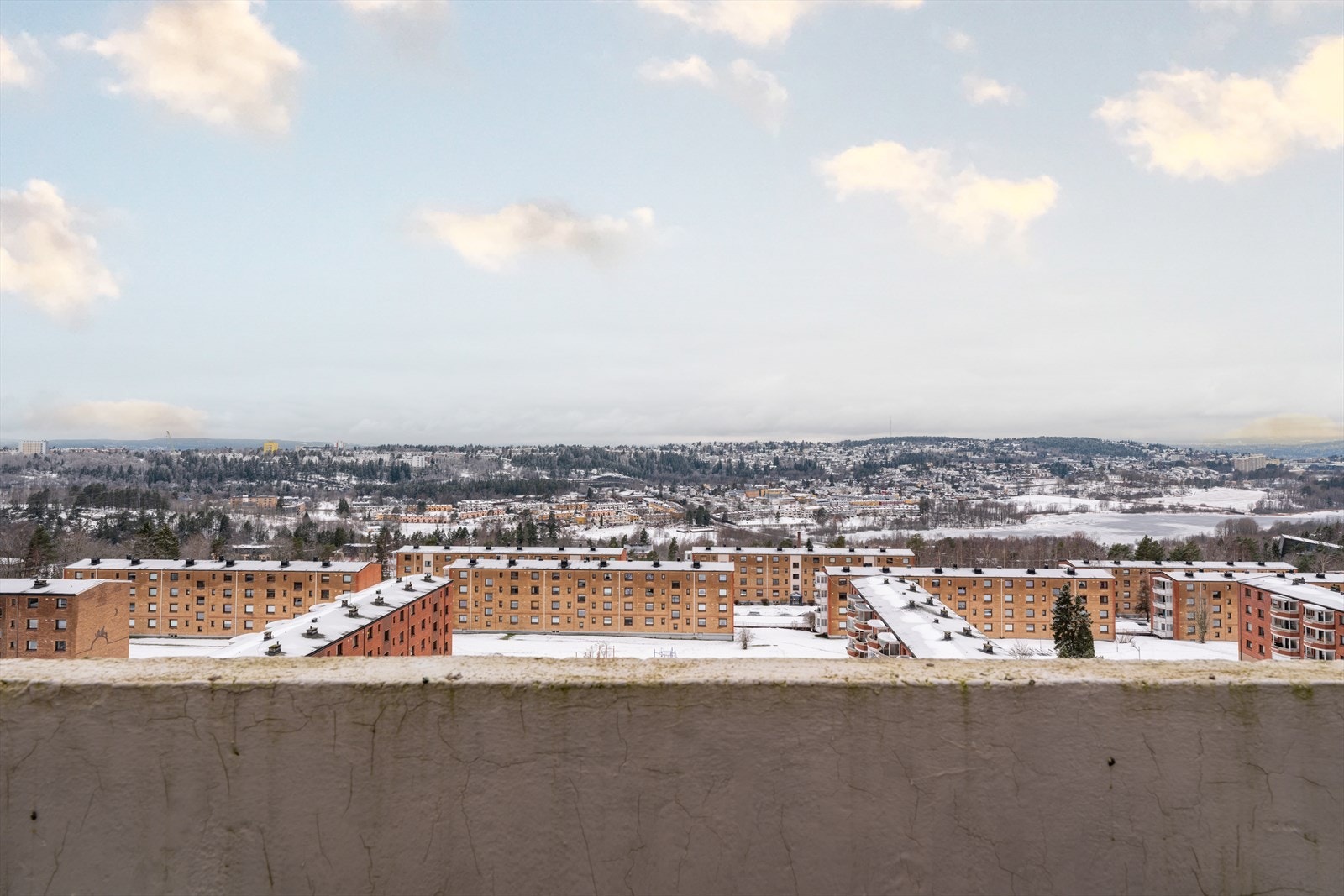 Fra denne høyden får du en fantastisk, sjelden god utsikt. Galleribilde