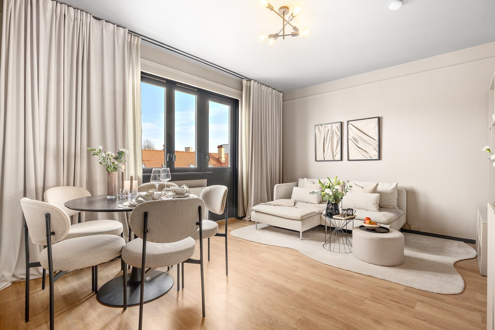 Filippa Myhrberg v/ Nordvik avd. Frogner har gleden av å presentere Marcus Thranes gate 13 (Foto: Diakrit) Galleribilde