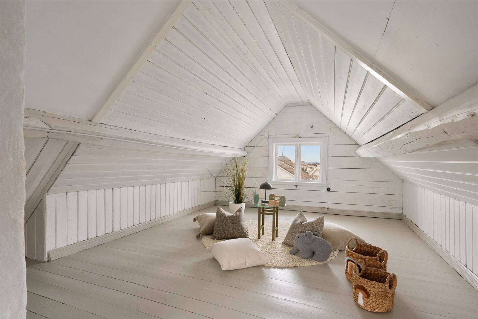 Loftsrom Galleribilde