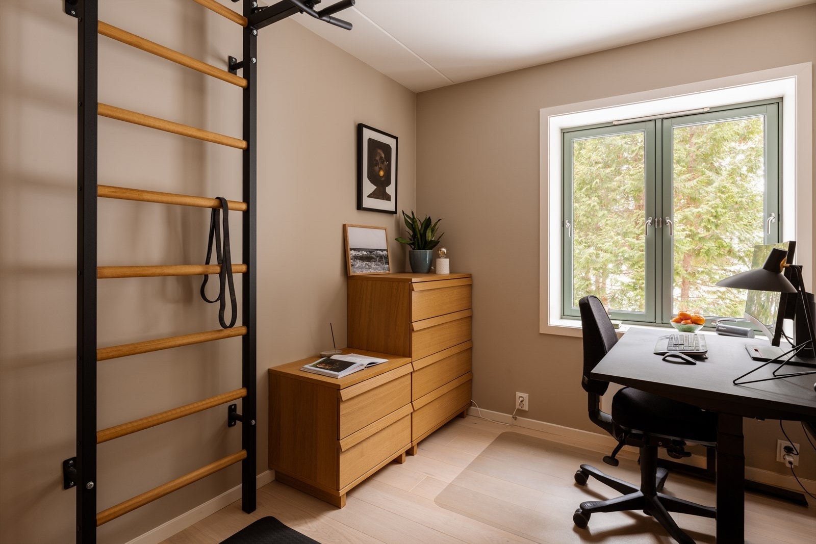 Rommet er fleksibelt og kan enkelt tilpasses familiens behov. Galleribilde