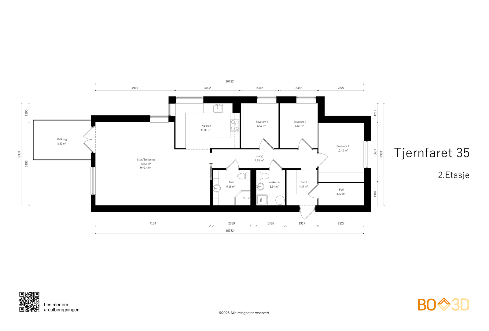 Plantegning. Galleribilde