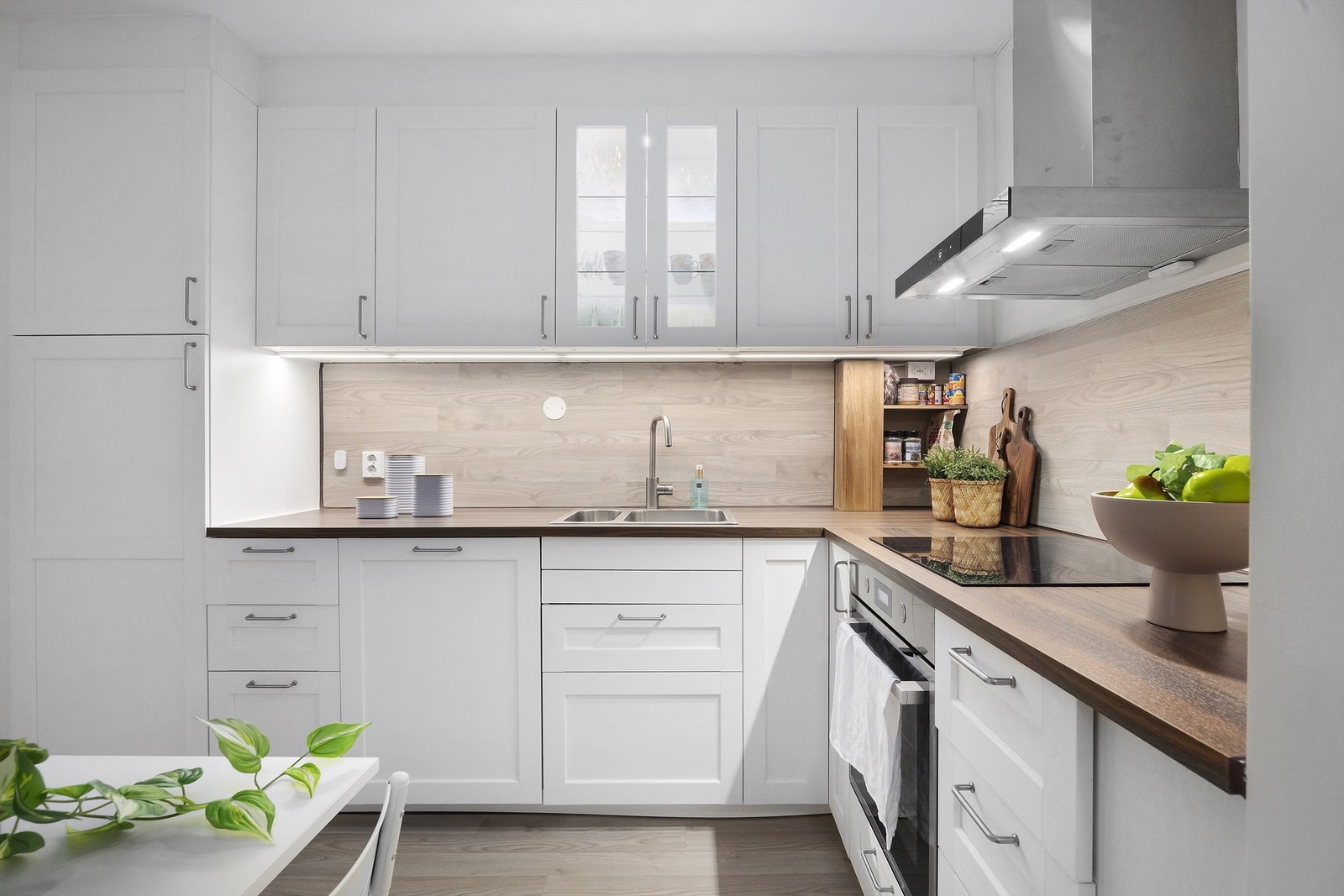 Det er installert både komfyrvakt og automatisk lekkasjestopper for økt sikkerhet Galleribilde