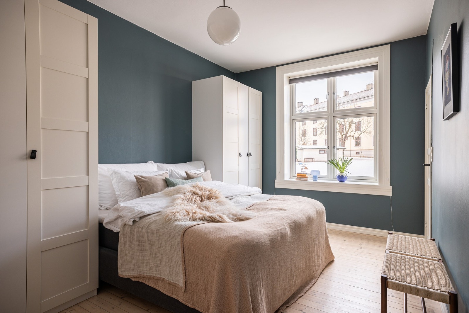 Fra soverommet kommer man videre til et separat baderom. Galleribilde