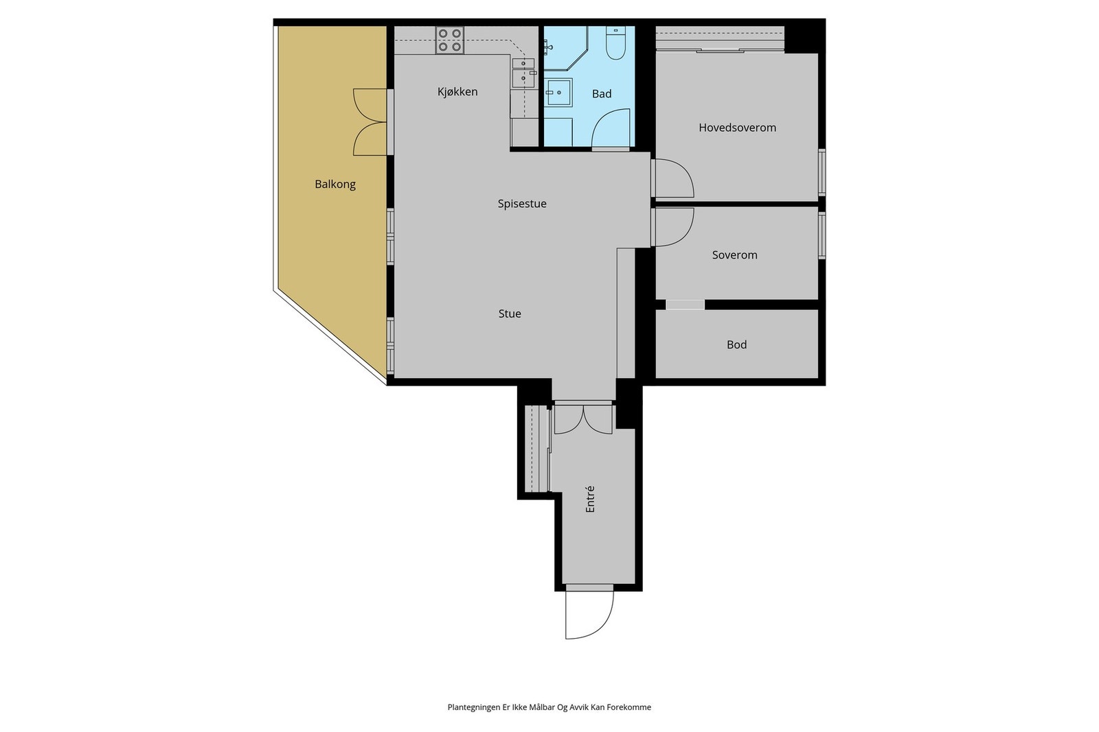 Planløsning. Galleribilde