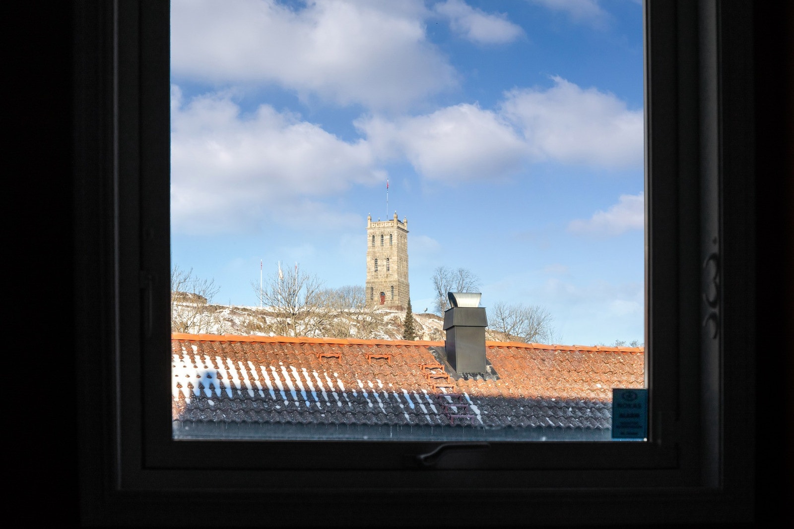 Utsikt fra soverommet. Galleribilde