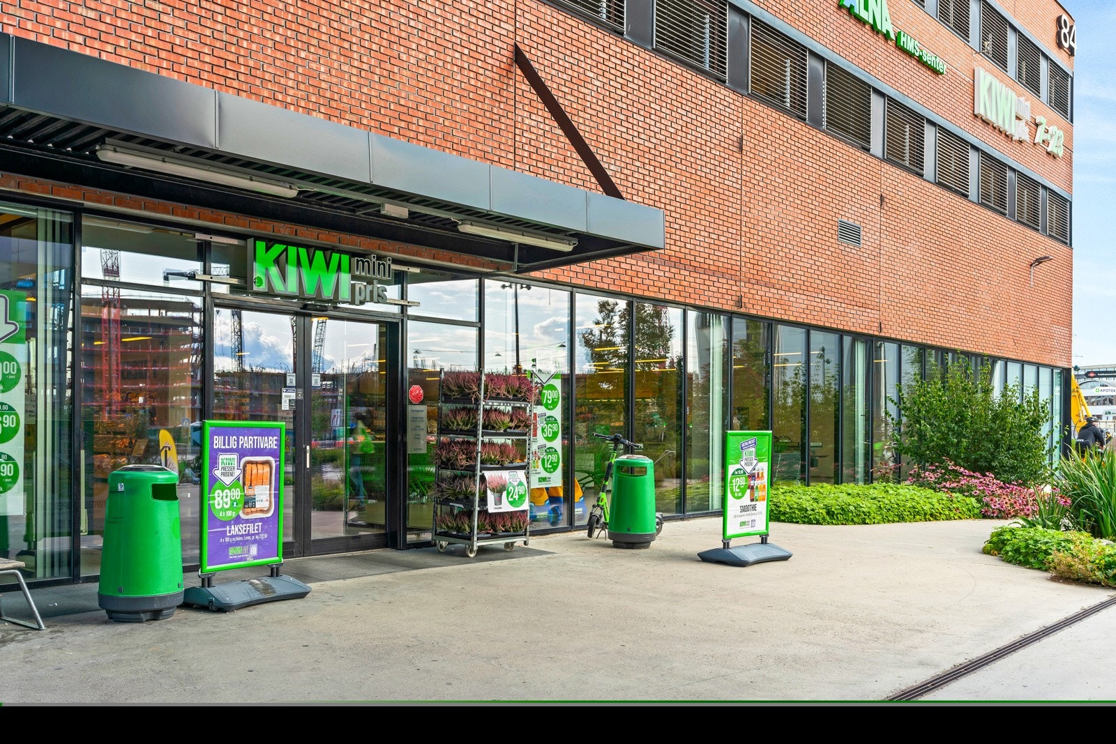 Du har også Kiwi på Ulven, og på Intility Arena en ny Rema 1000. Galleribilde