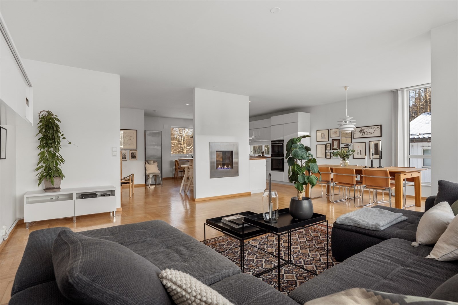 Flott gasspeis gir god varme på kalde dager, og skaper en lun og hyggelig stemning Galleribilde