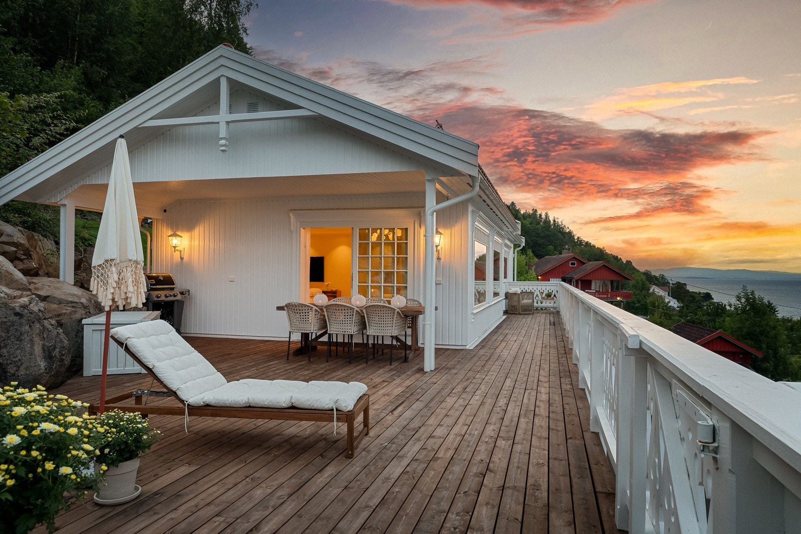 Veranda på hele 67 kvm Galleribilde