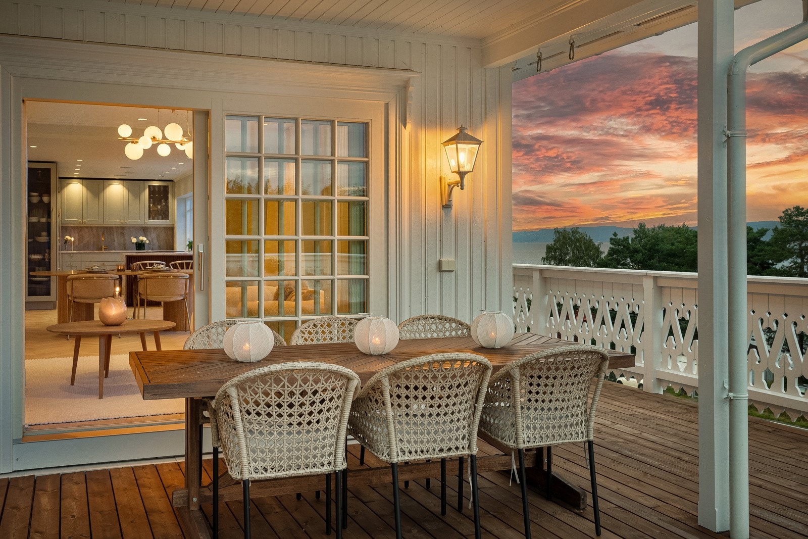 Overbygget veranda Galleribilde