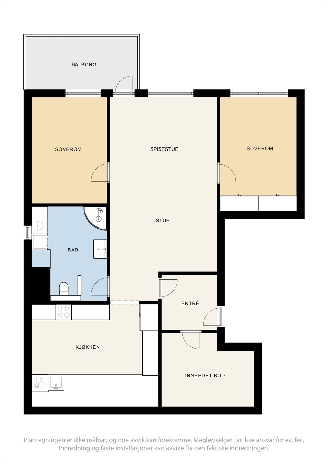 Plantegning. Galleribilde