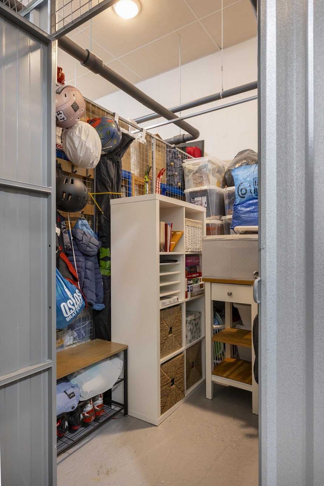 Ekstern, egen sportsbod i kjelleren Galleribilde