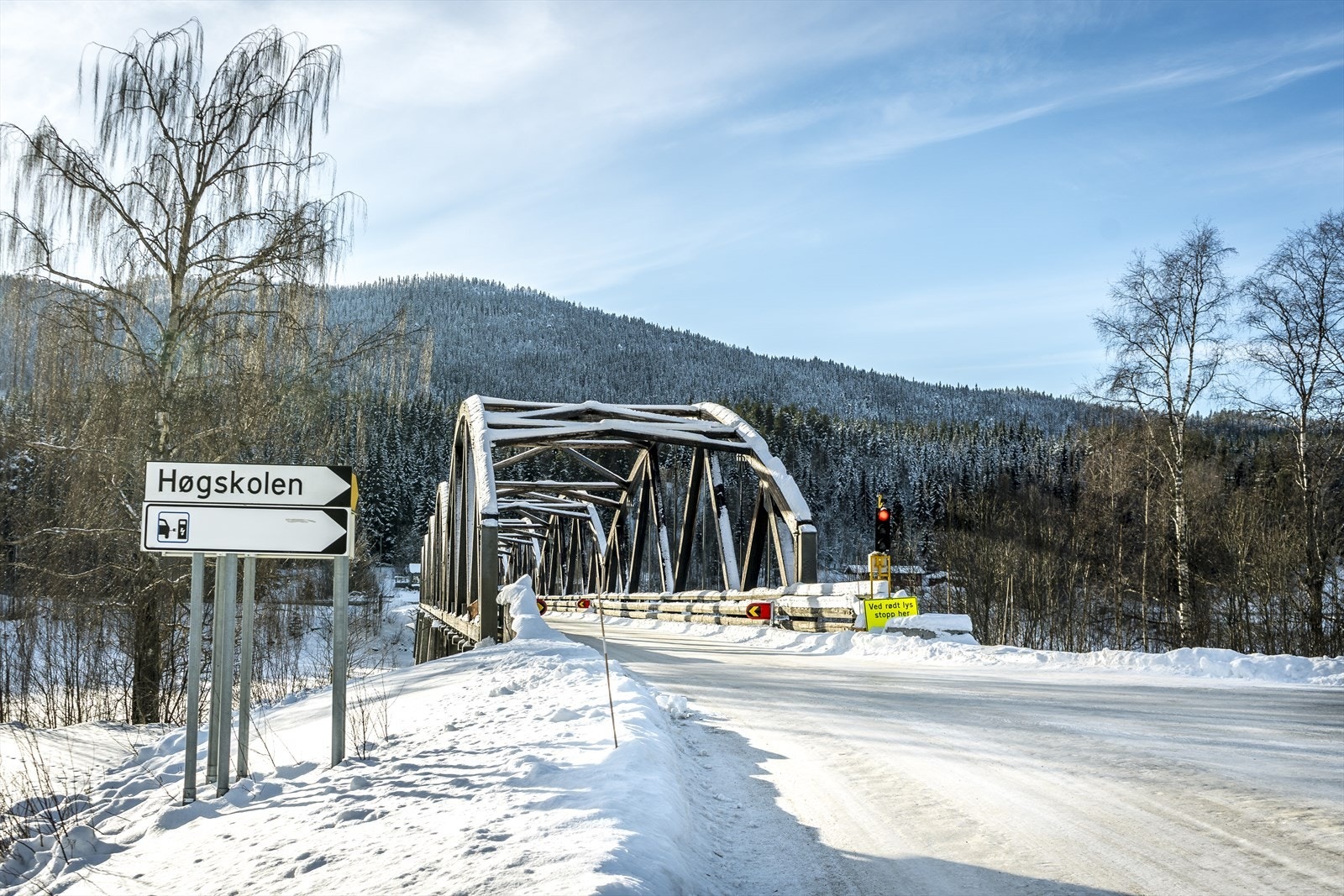Evenstad nærområde - Evenstad bru. Galleribilde