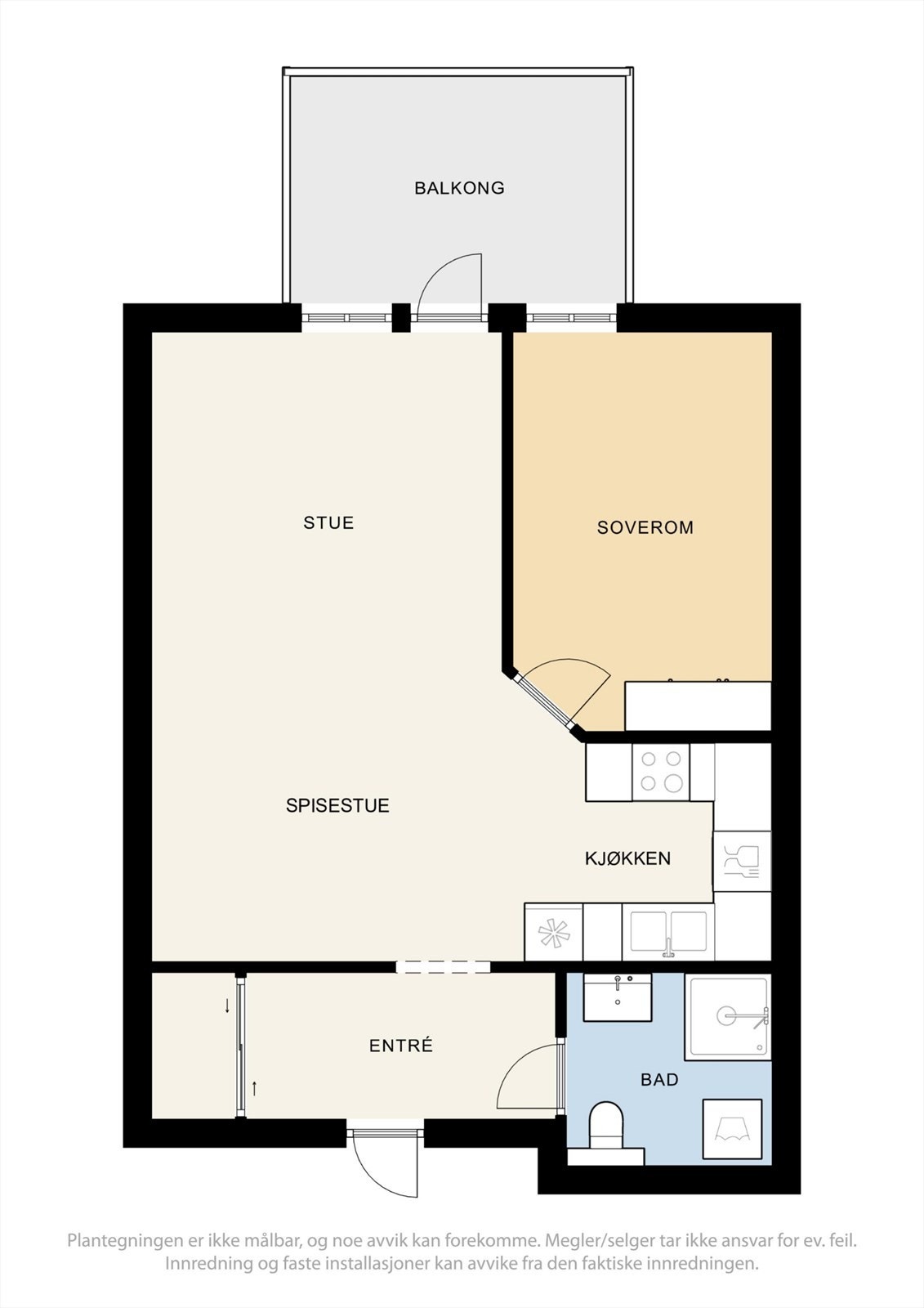 Plantegning. Galleribilde