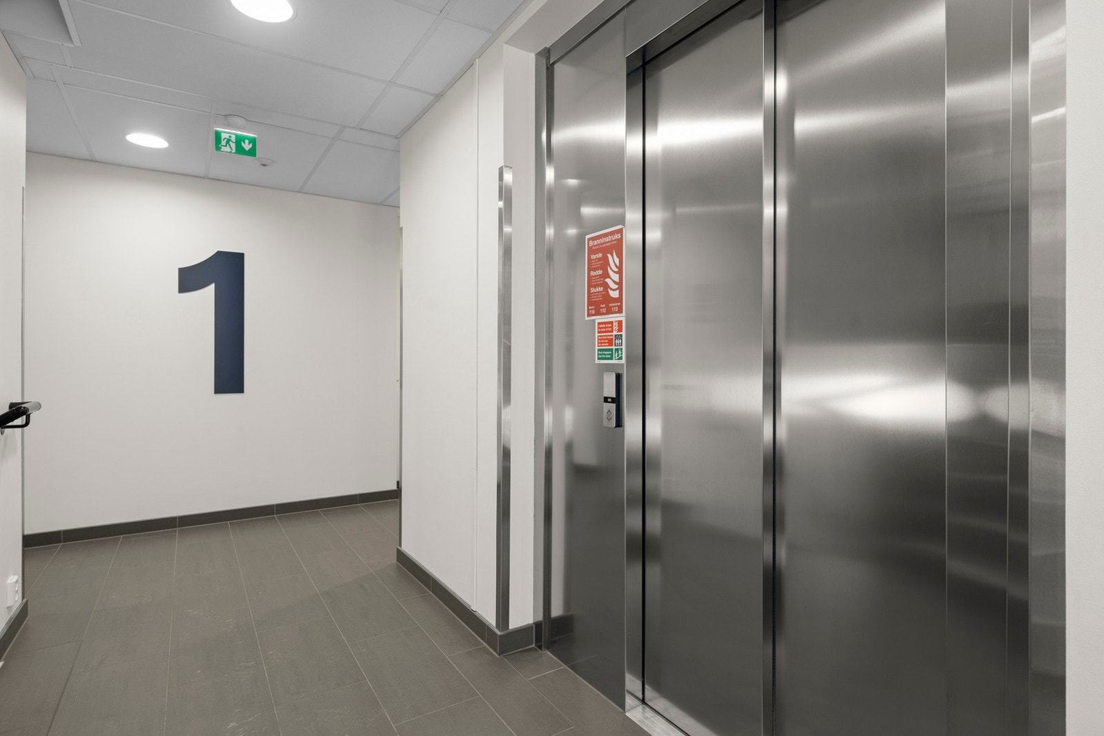 Heis i bygget. Galleribilde