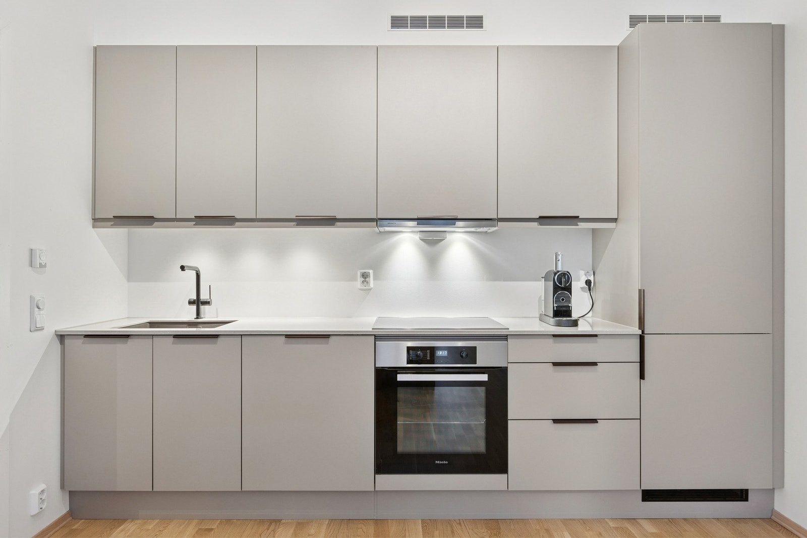 Leiligheten har fått TG1/TG0 på samtlige punkter i tilstandsrapporten. Galleribilde