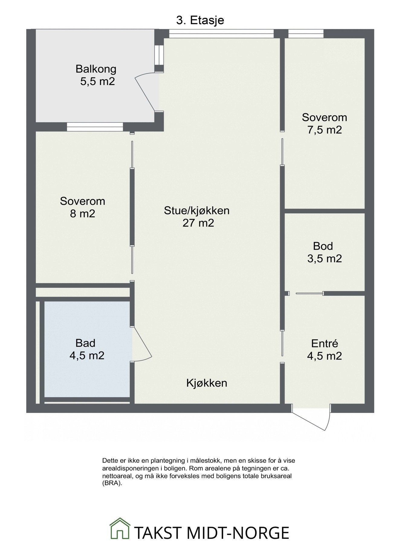 Planskisse. Galleribilde