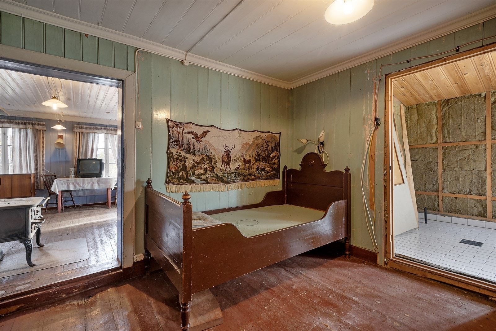 Delvis åpne løsninger mellom ulike rom. Galleribilde