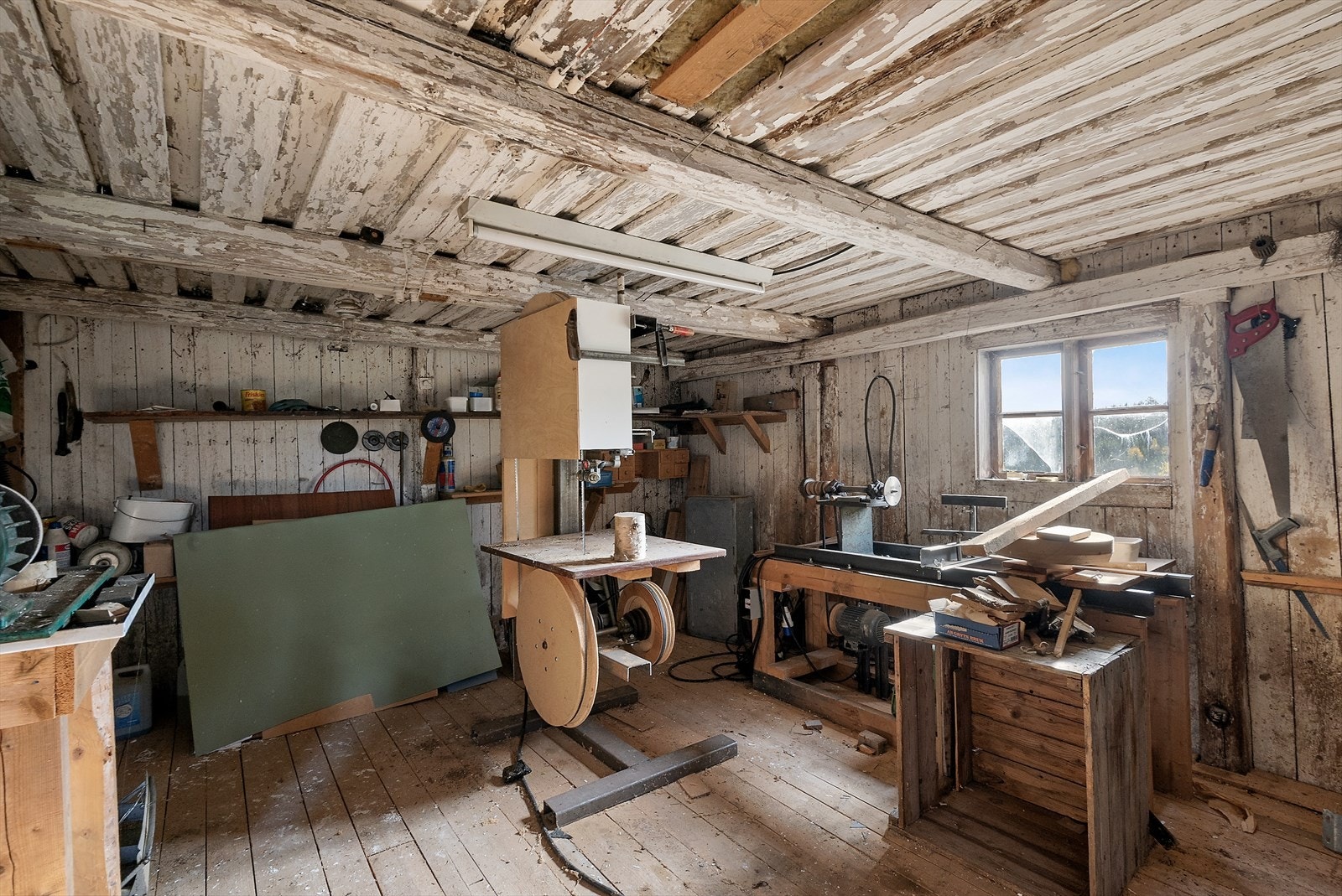 Praktisk rom i låven. Galleribilde