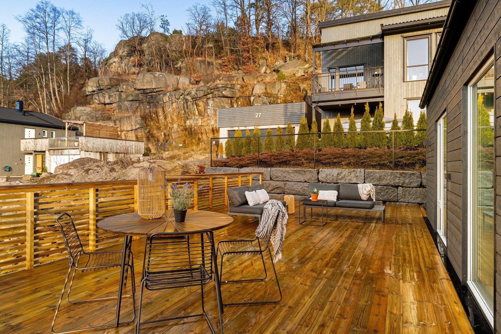 På denne siden nyter du den siste kveldssolen! Galleribilde