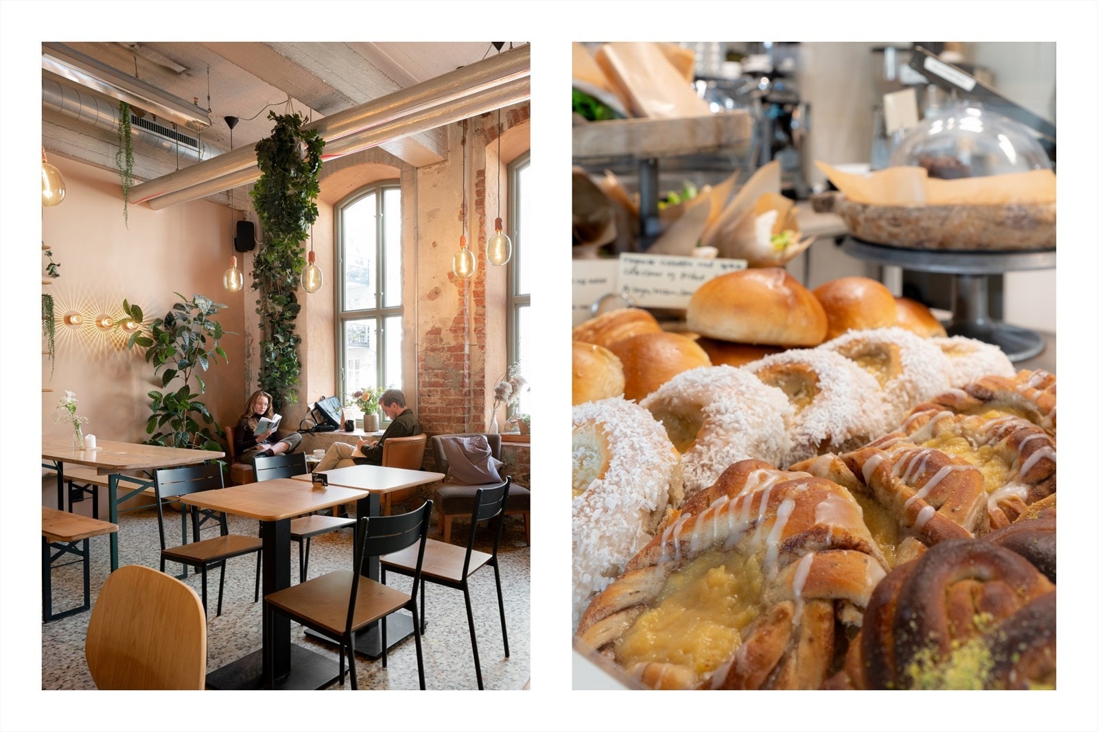 Populære "Håndbakt" kan også anbefales - Håndverksbakeri, kaffebar, brunsj og vinbar på kveldstid. Galleribilde