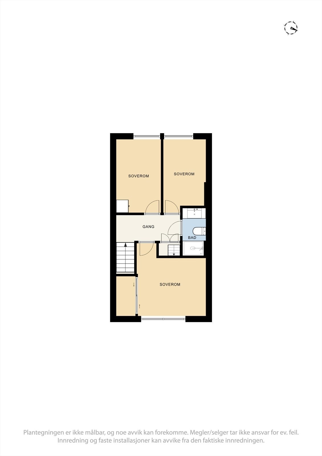 Plantegning 2. etasje. Galleribilde