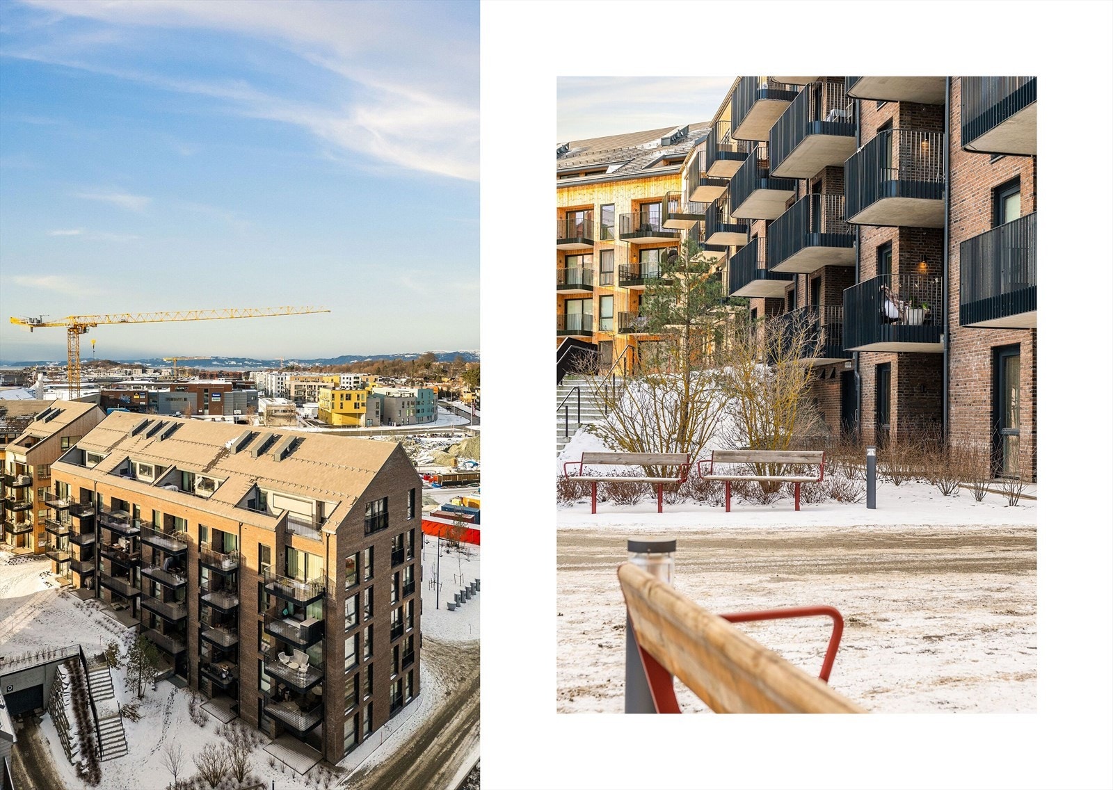 I tillegg kommer det nye fasiliteter man kan ta i bruk når prosjektet Knutepunktet ferdigstilles. Her blir det lounge - et hyggelig fellesareal, selskapsrom som kan leies til sosiale sammenkomster samt treningsrom. Galleribilde