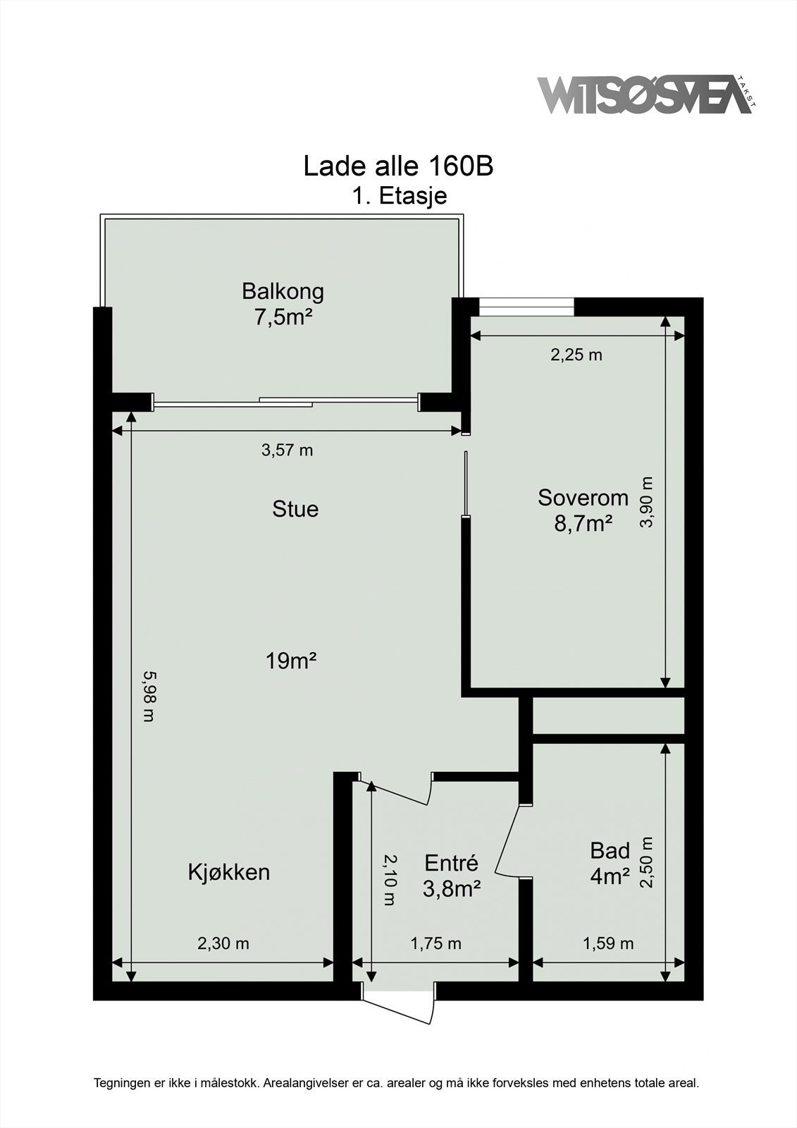 Planskisse. Galleribilde