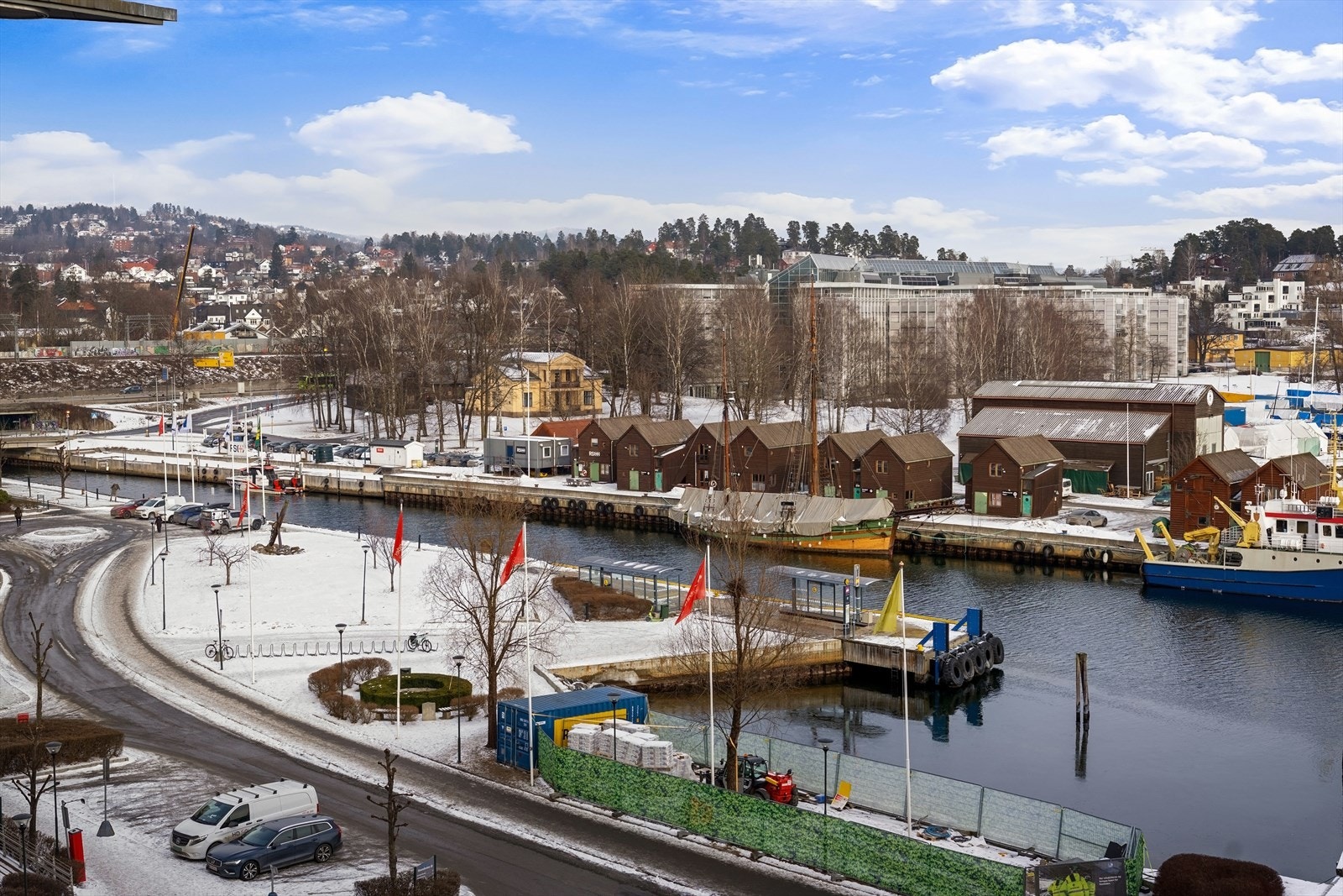 Utsyn fra hovedsoverom Galleribilde