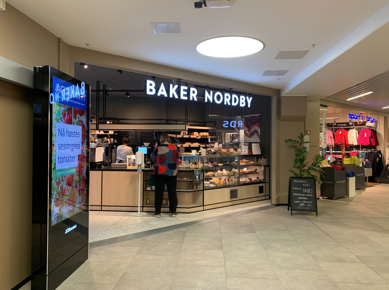 Bryn senter. Galleribilde