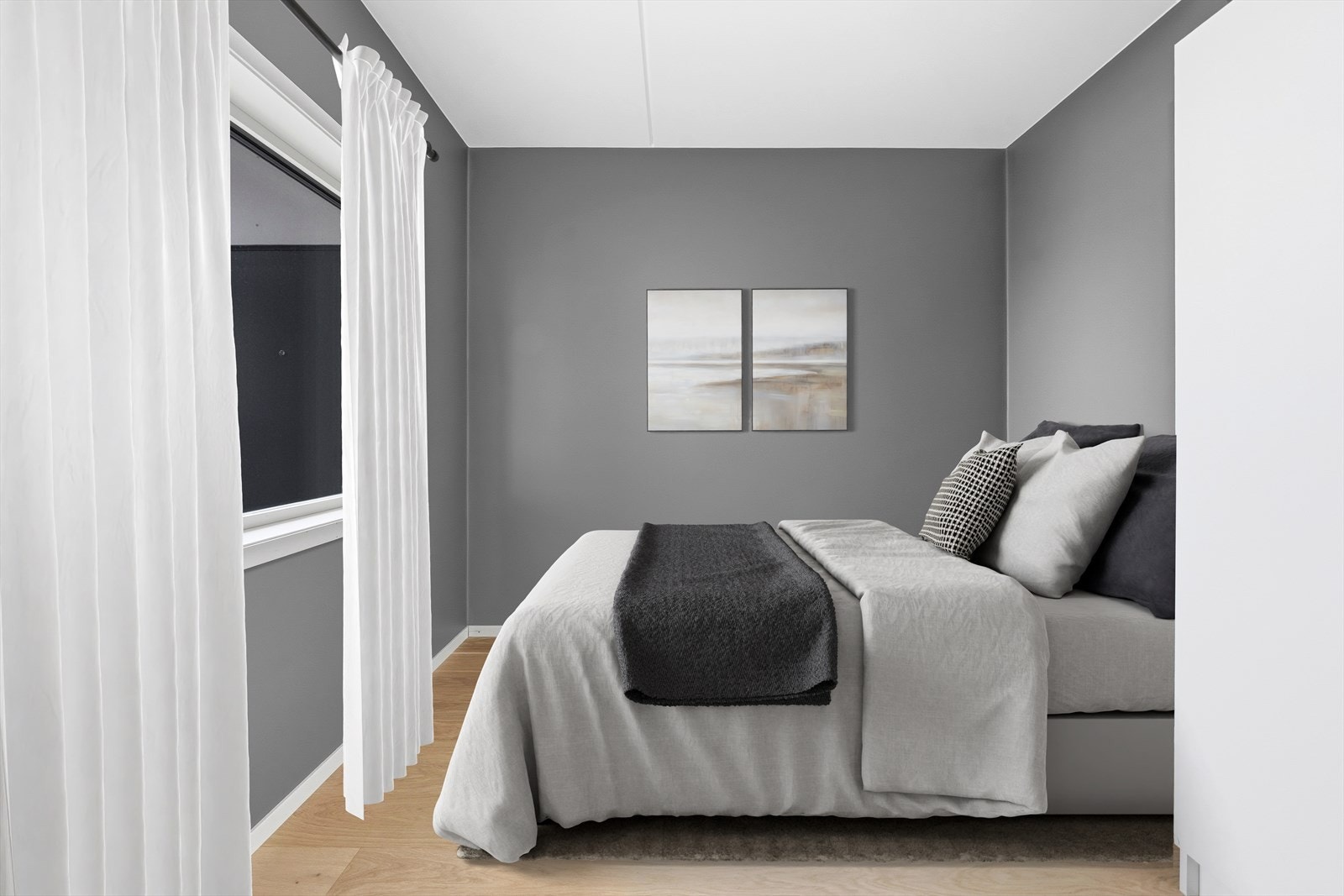 Soverom 2. Bildet er diditalt stylet. Galleribilde