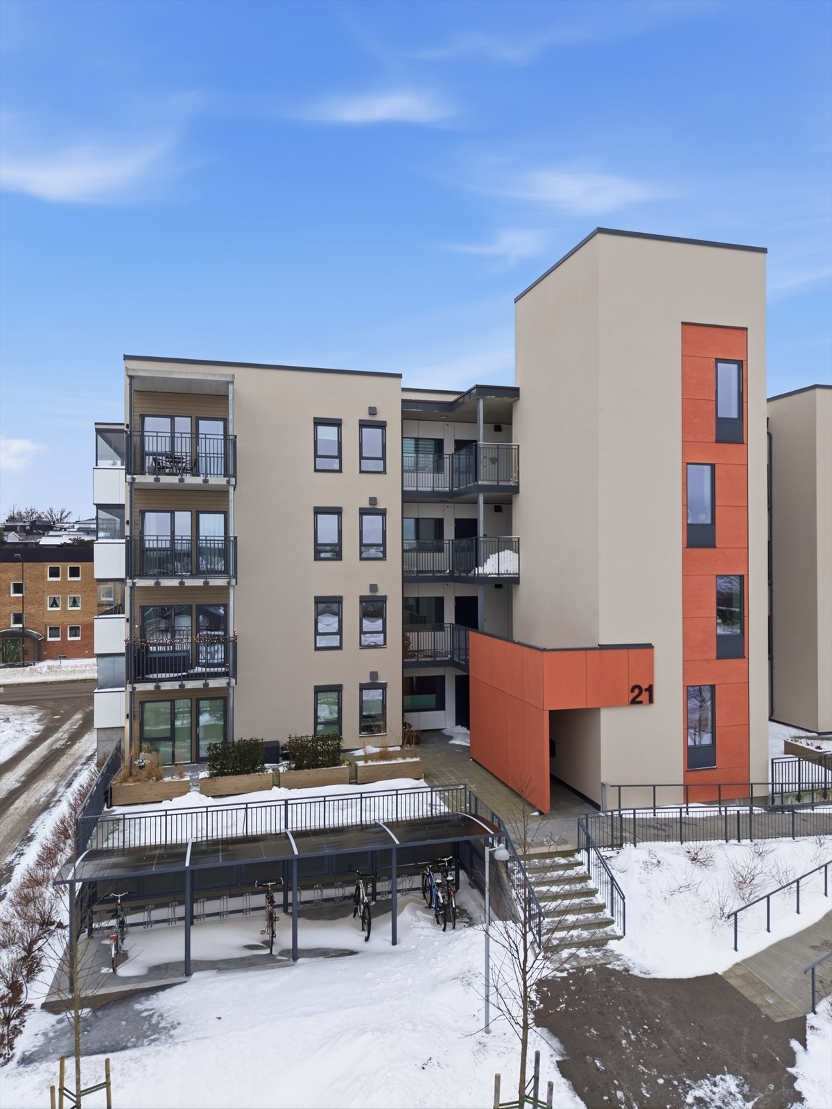 Inngangsparti. Galleribilde