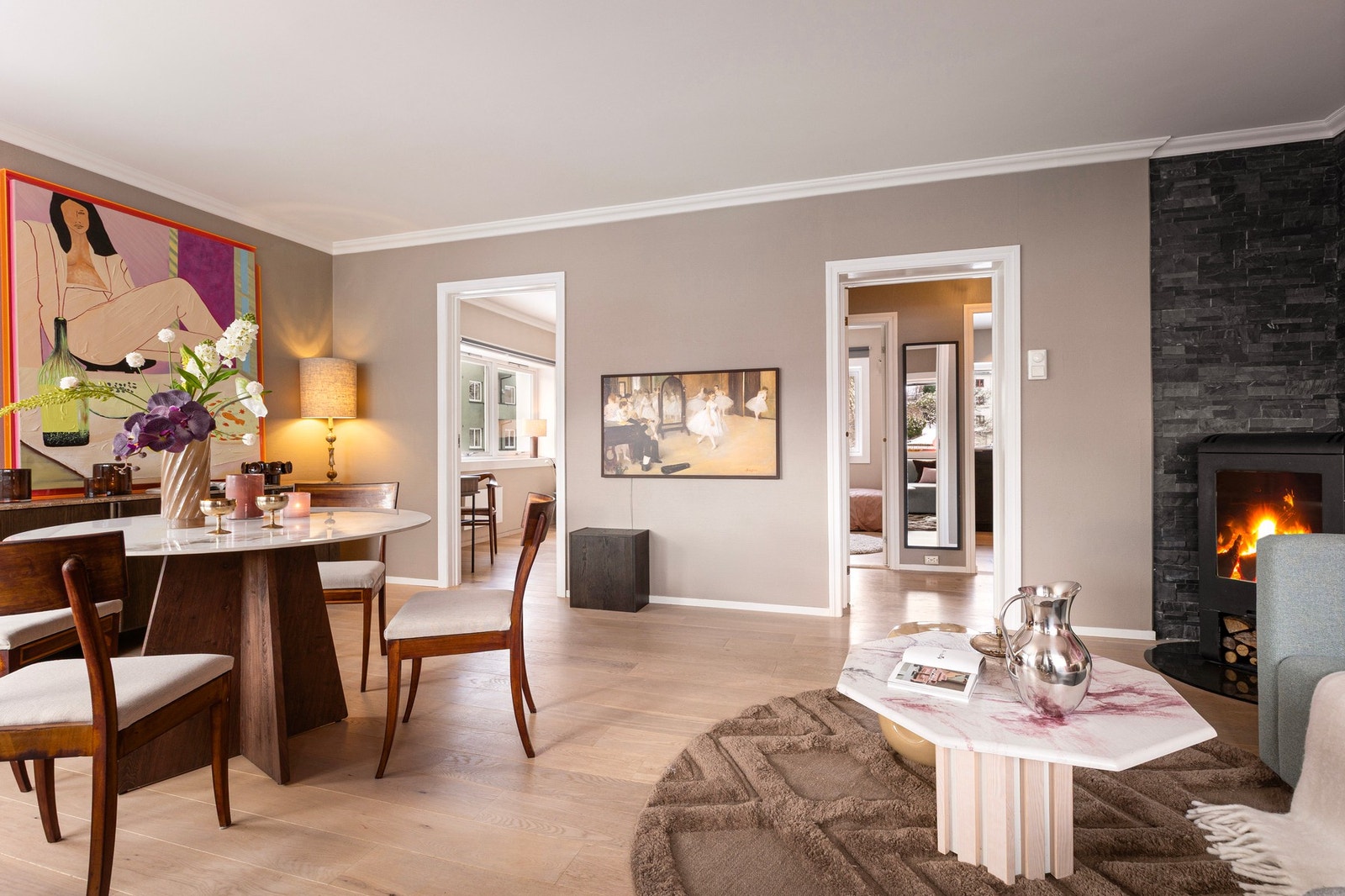 Alle overflater er modernisert i nyere tid Galleribilde