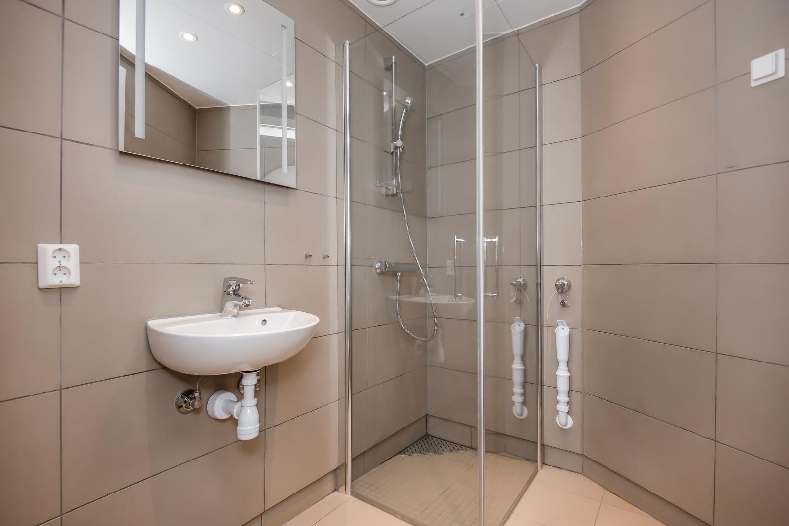 Bad - varme i gulv. Galleribilde