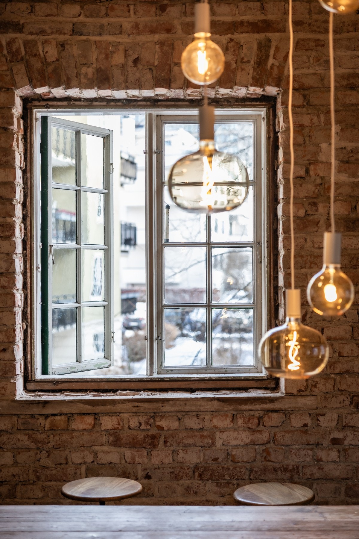 Fritt og fint utsyn helt til Niels Juels gate. Galleribilde