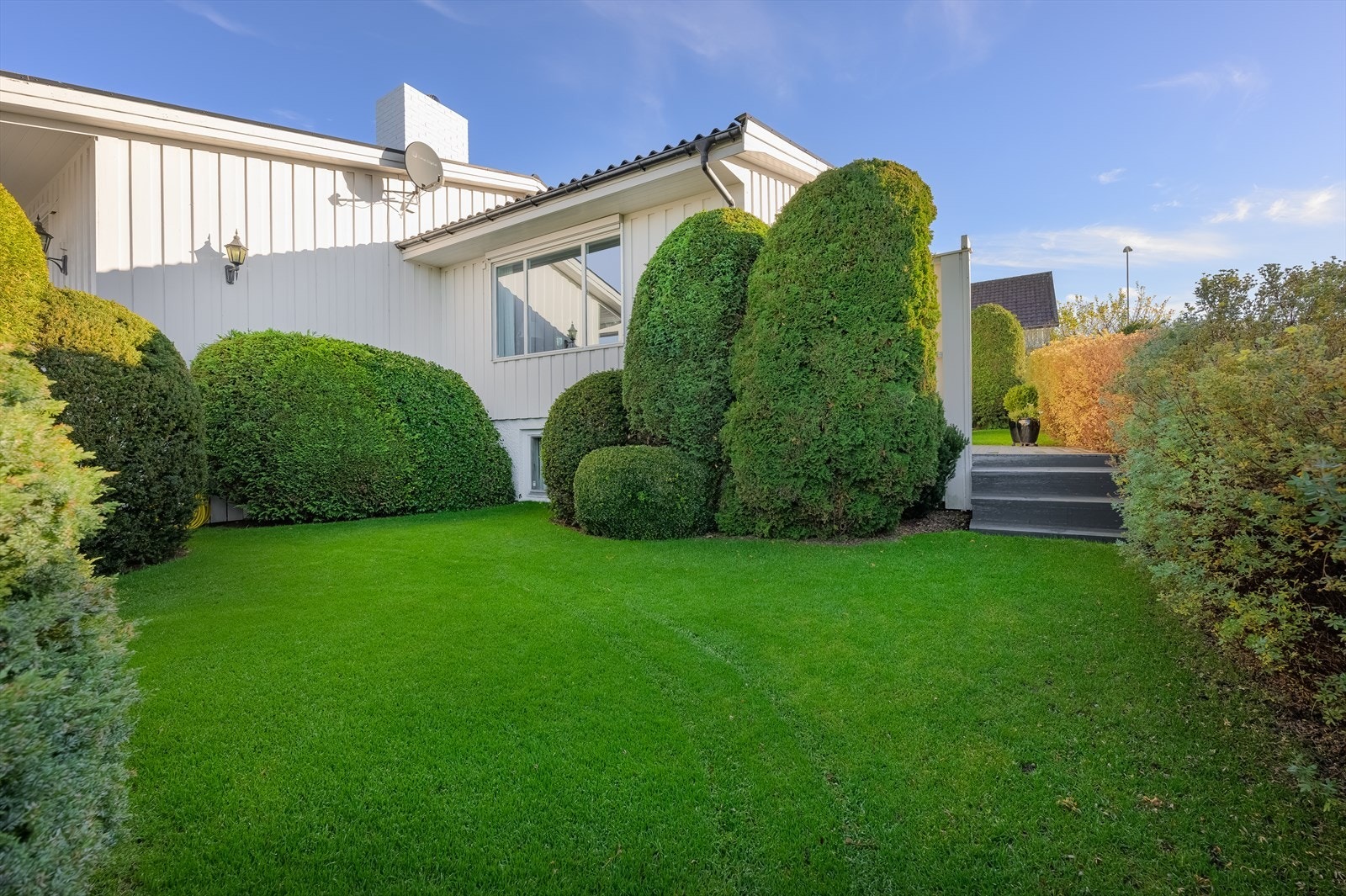 Flott opparbeidet hage Galleribilde