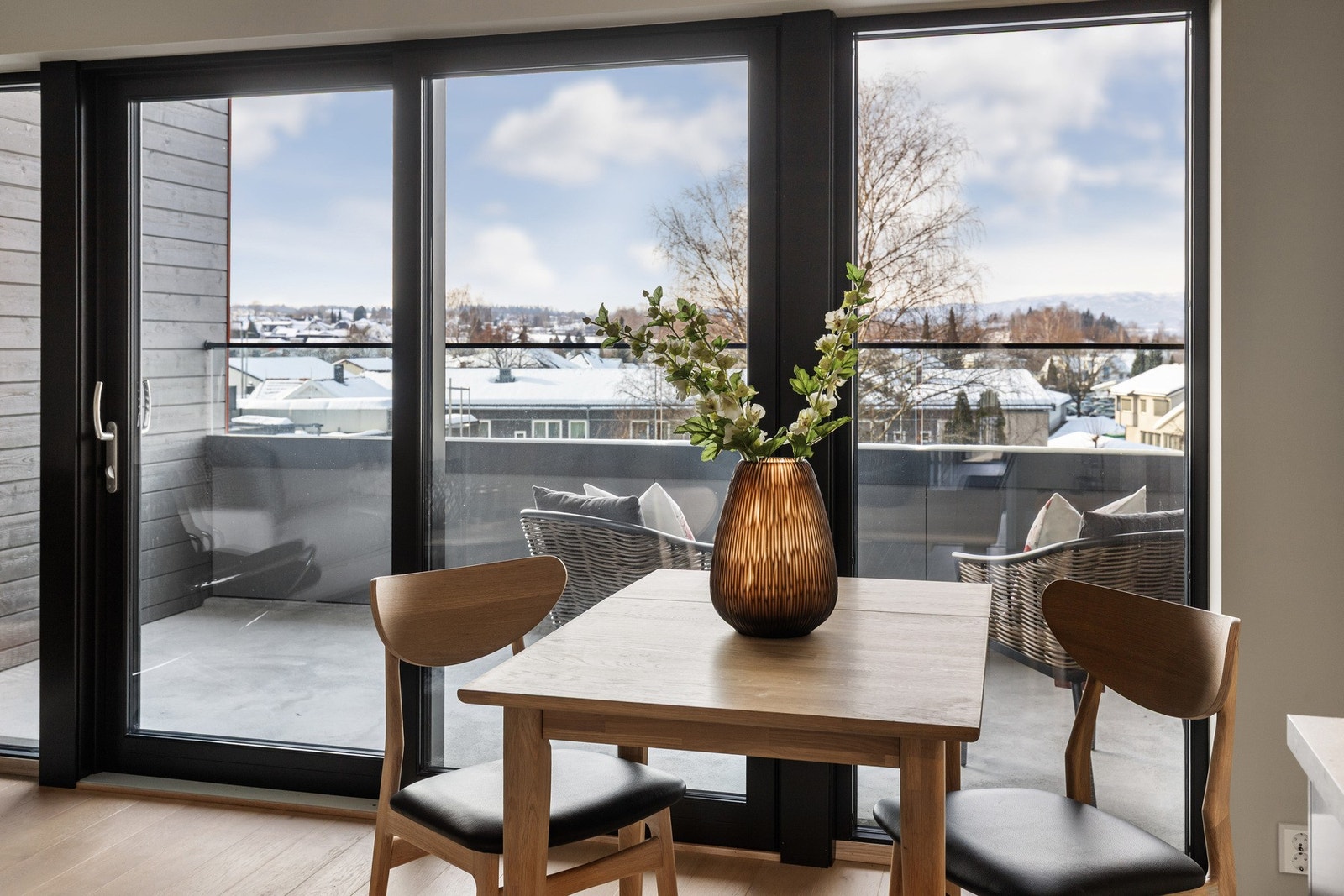 Her kan deilige måltider nytes. Galleribilde