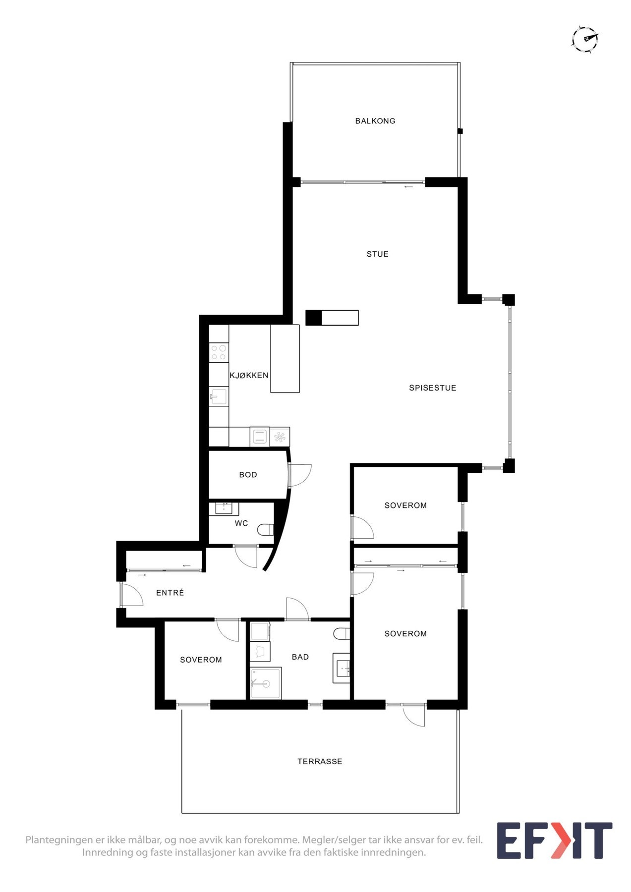 Plantegning. Galleribilde