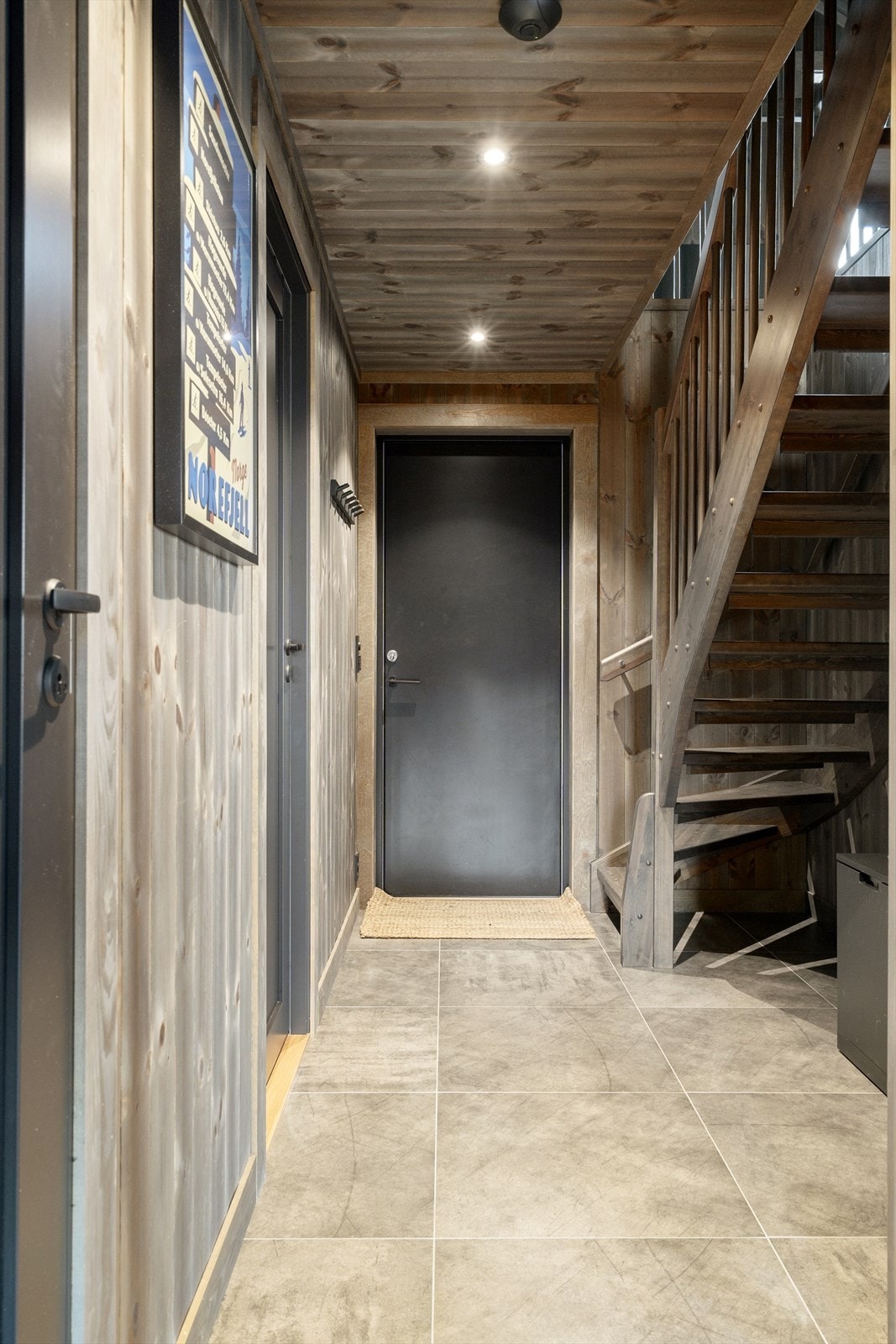 Inngangsparti har varmekabler Galleribilde