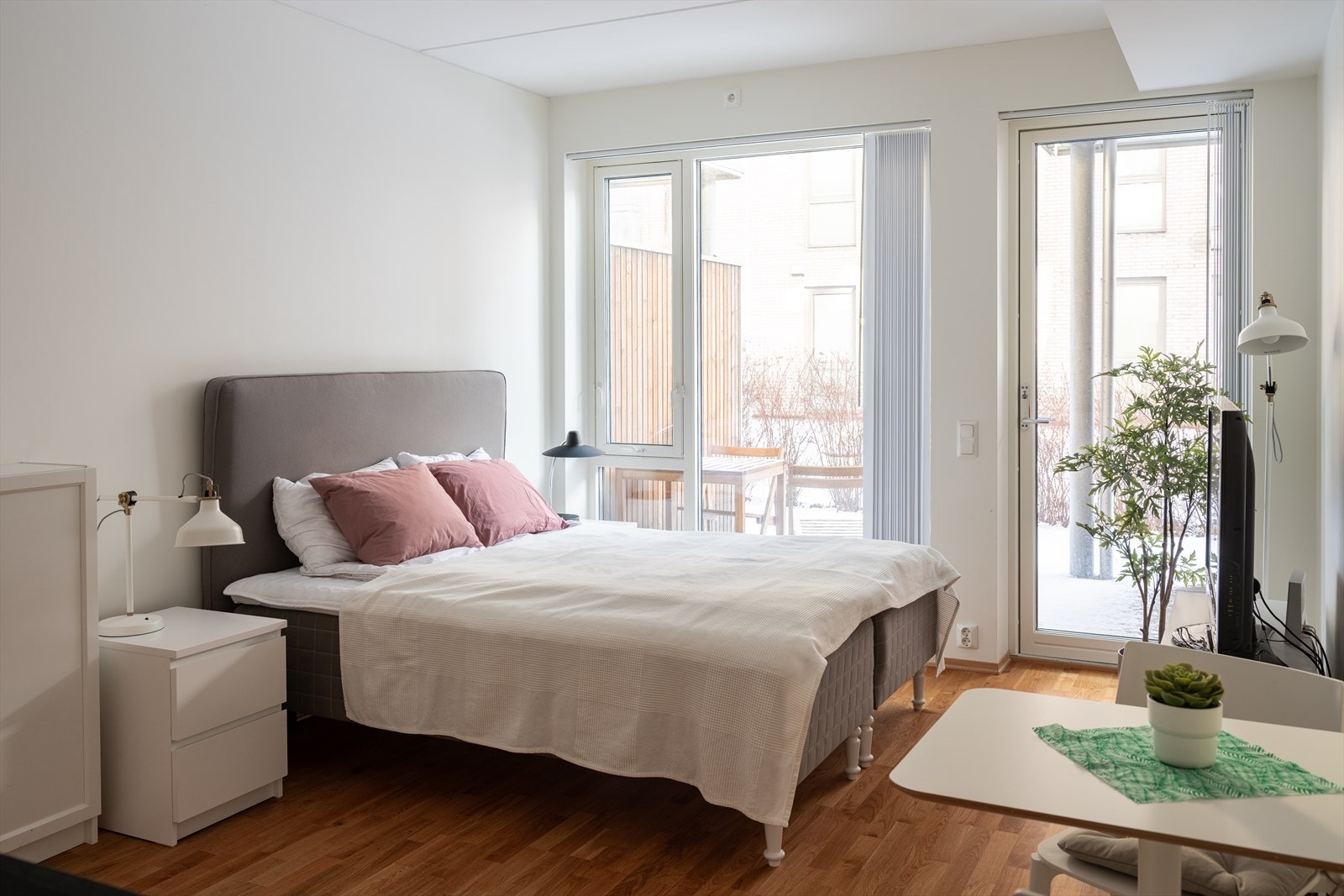 Sameiet disponerer egen gjesteleilighet til leie for familie og bekjente. Galleribilde