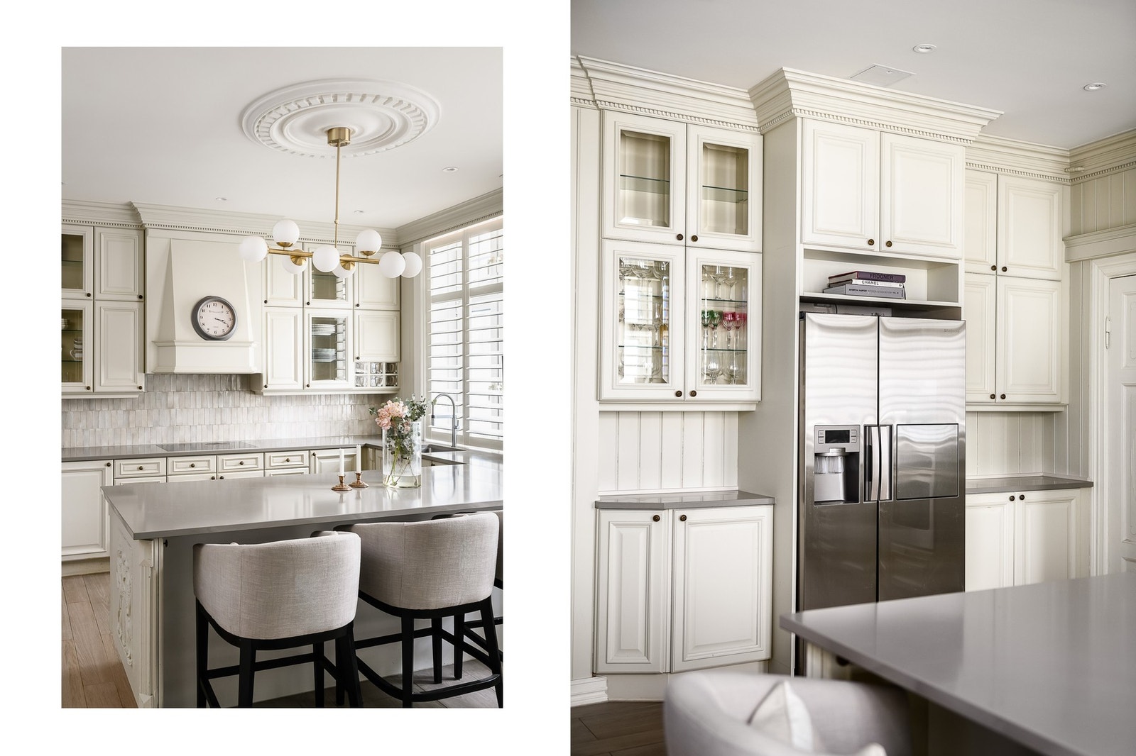 I tillegg har kjøkkenet to oppvaskmaskiner og et side-by-side kjøl/frys med isbitfunksjon. Galleribilde