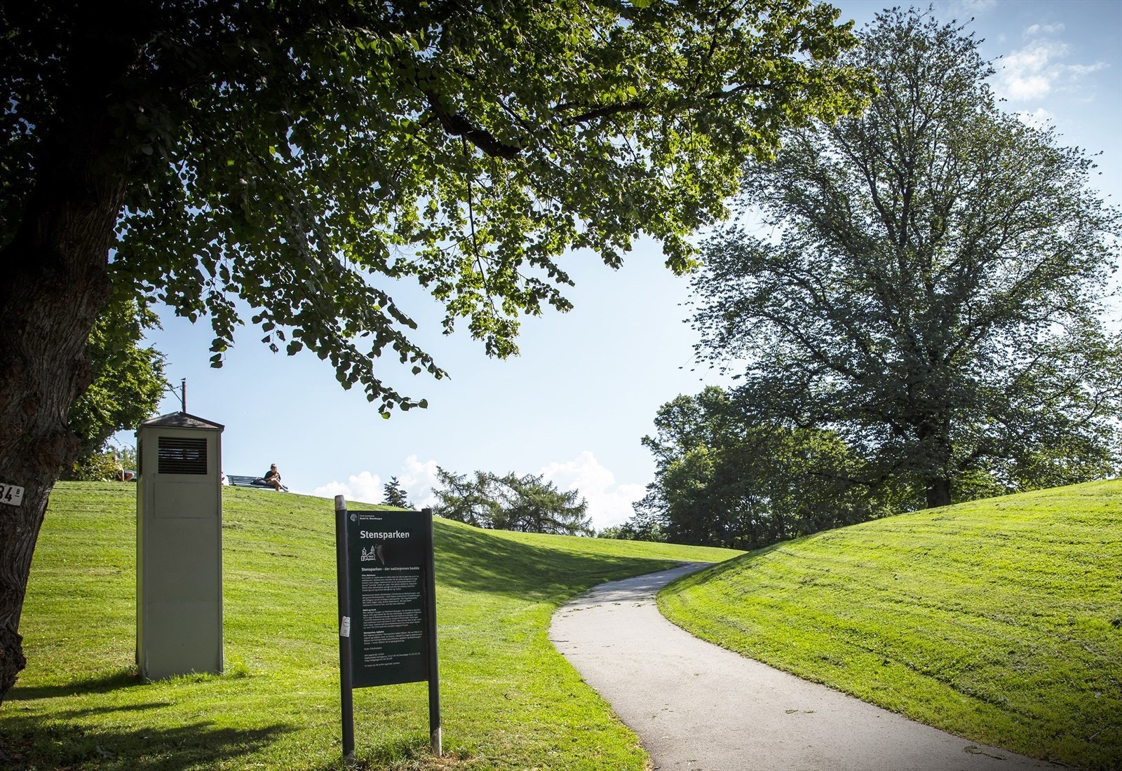 Idylliske Stensparken befinner seg en liten spasertur unna leiligheten. Galleribilde