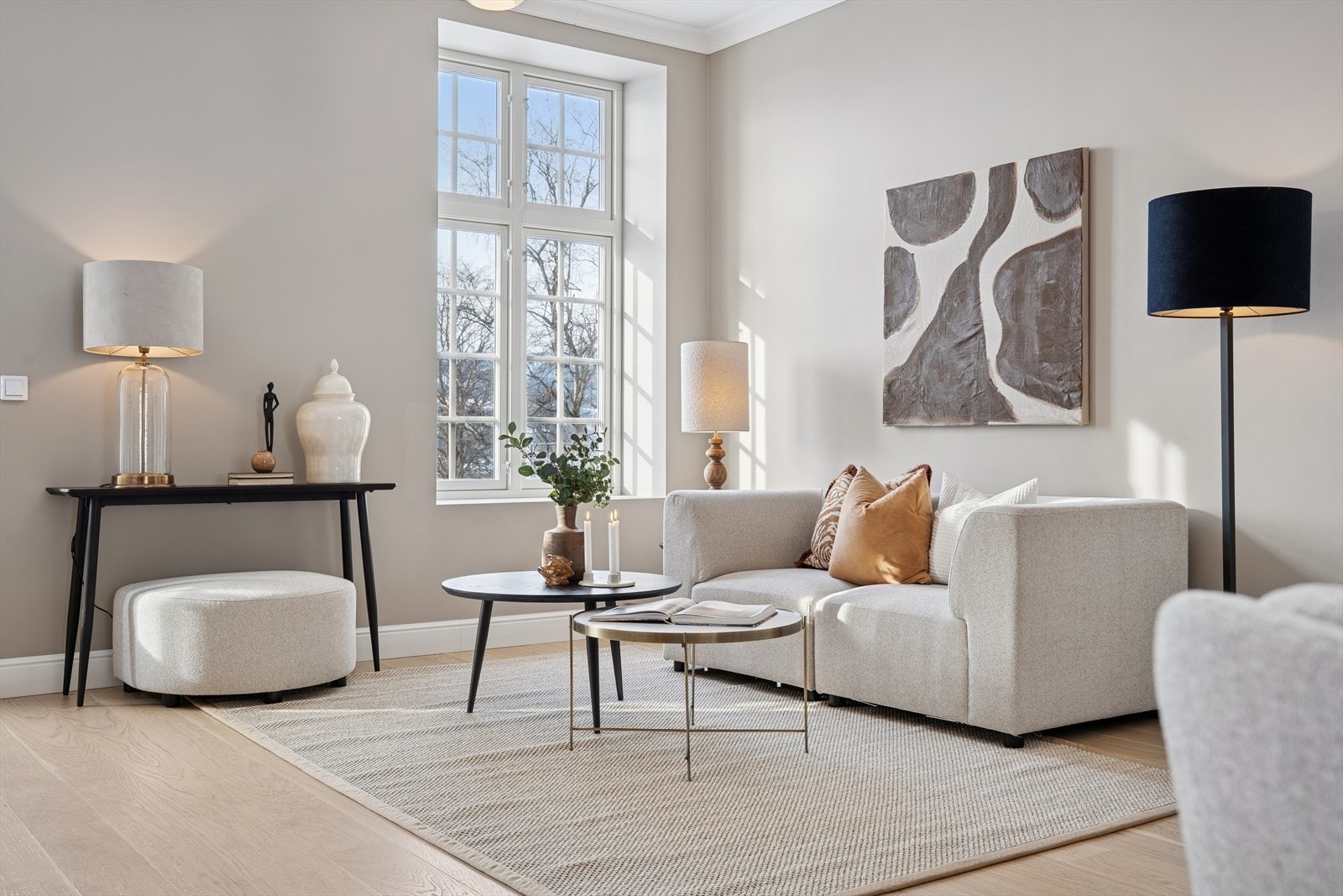 Sofakroken finner fort sin naturlige plass i rommet. Galleribilde