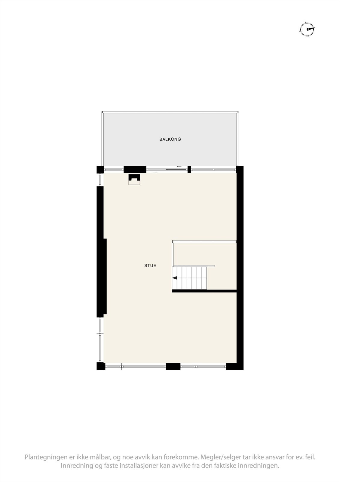Plantegning 3.etasje. Galleribilde